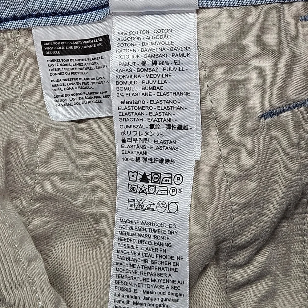 Levi's XX Chino Standard Taper Pants Men's Fits 34x30 Tag 34x32 Blue Stretch NWT